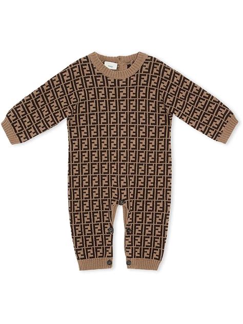 used fendi baby clothes|Fendi toddler swimsuit.